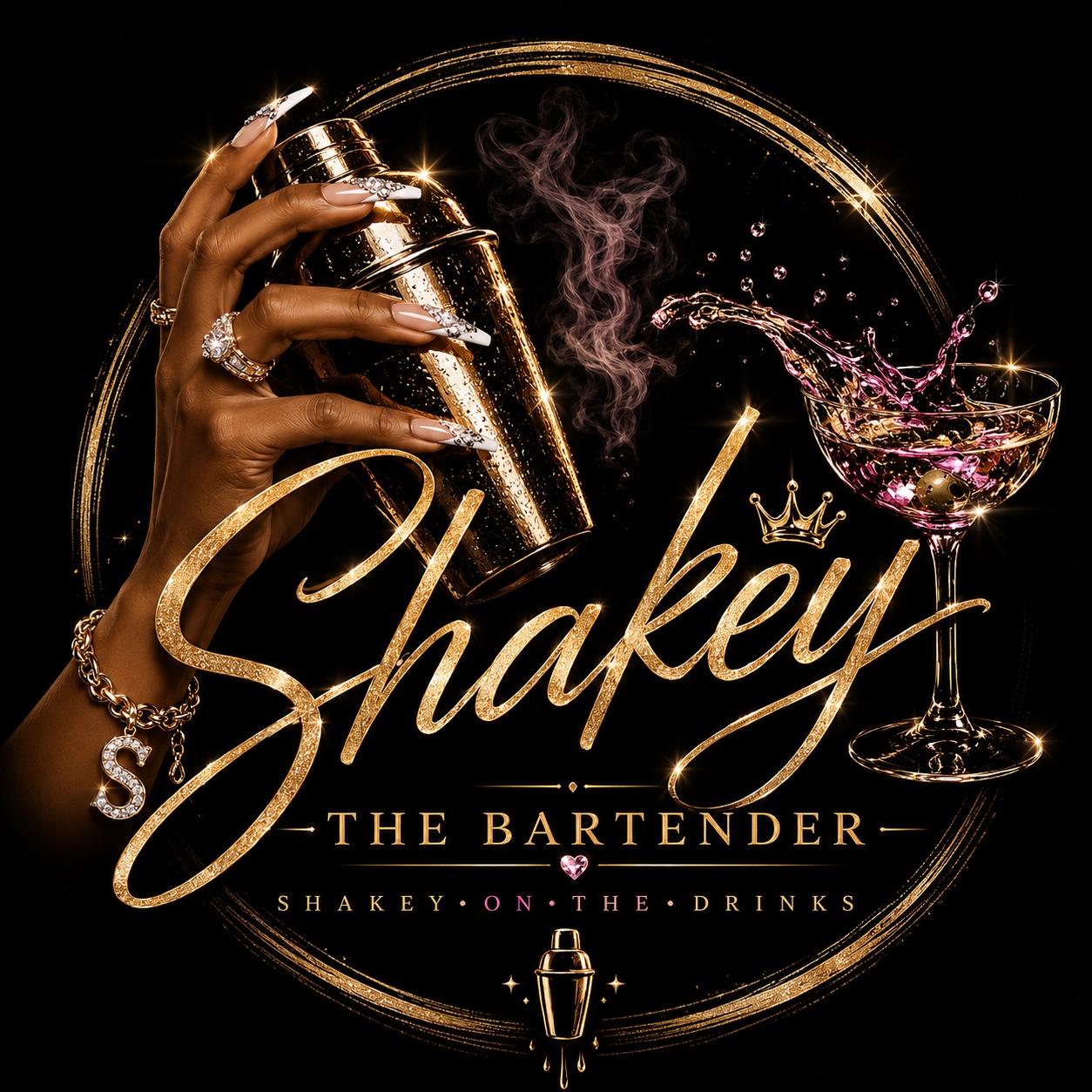 Shakey The Bartender logo